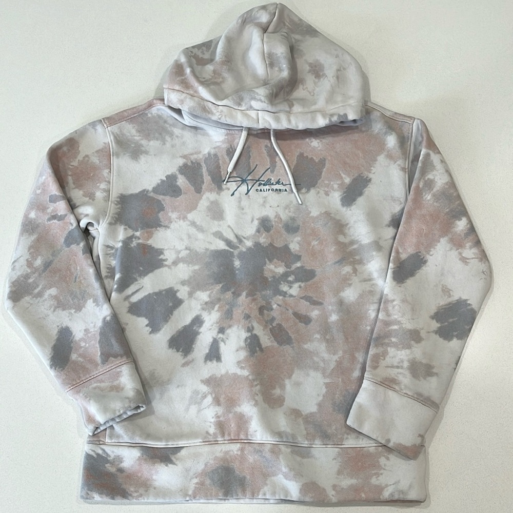 Hollister Tie-Dye pastel hoodie